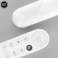 Silicone Protective Case for 2020 Google Chromecast SmartTV Remote Control Non-slip Soft Durable Shockpro Protective Cover Shell 2