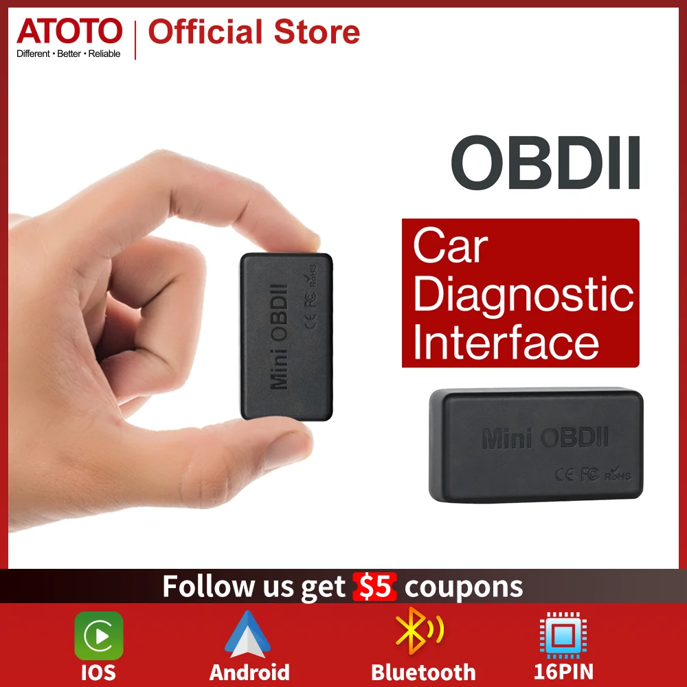 Atoto obd2 scanner bluetooth f r android ios auto diagnose tool check