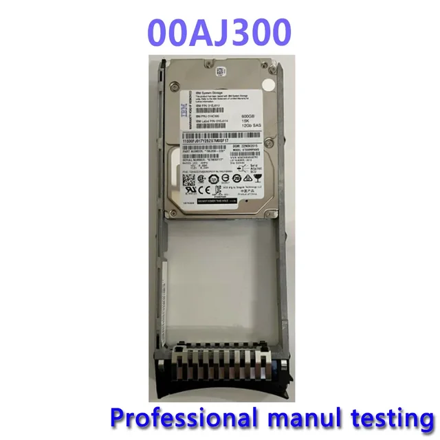 ДЛЯ IBM 00AJ300 00AJ301 00AJ304 600 ГБ 15K 6G 2.5 G2HS SFF SAS ЖЕСТКИЙ ПРИВОД Протестировано перед доставкой только для сервера 1