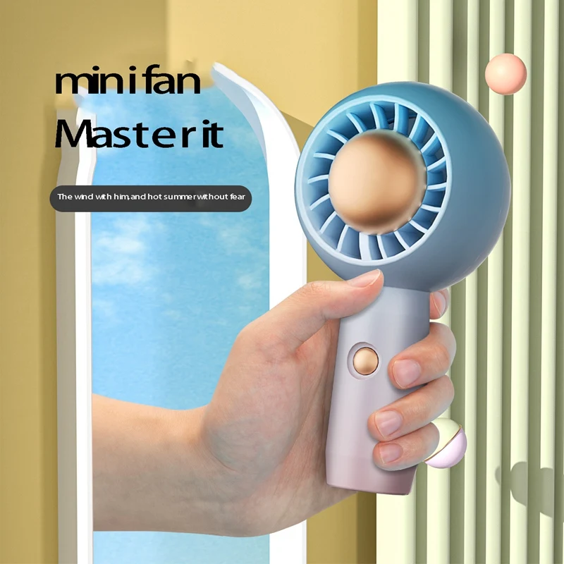 Mini Handheld Fan USB Charging Personal Cooling Fan Turbo Portable Aromatherapy Bladeless For Travel Home Office