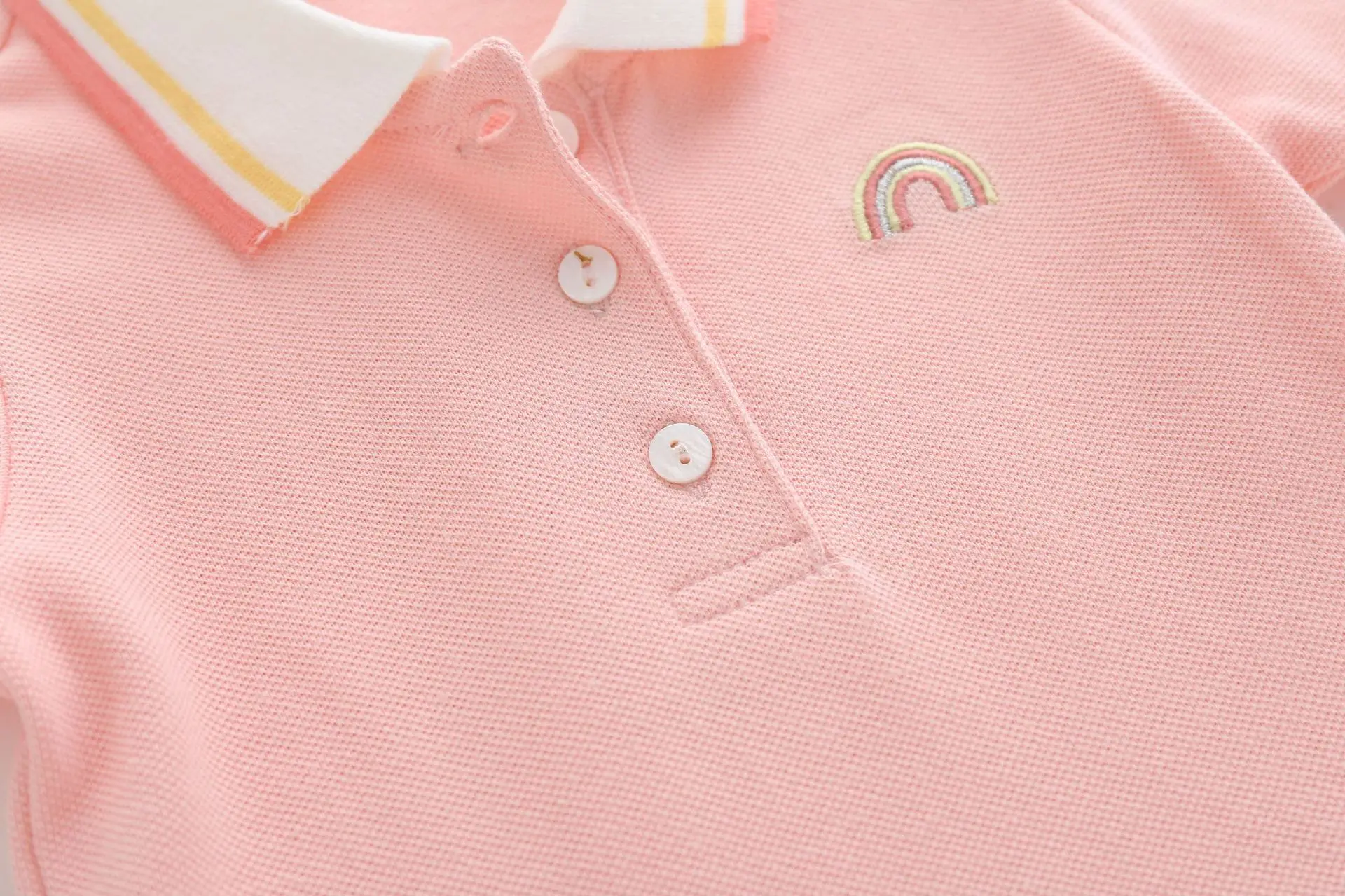 Infant Toddler Baby Girls Polo Dress Summer Cotton Kids Casual Clothes 1-3 year