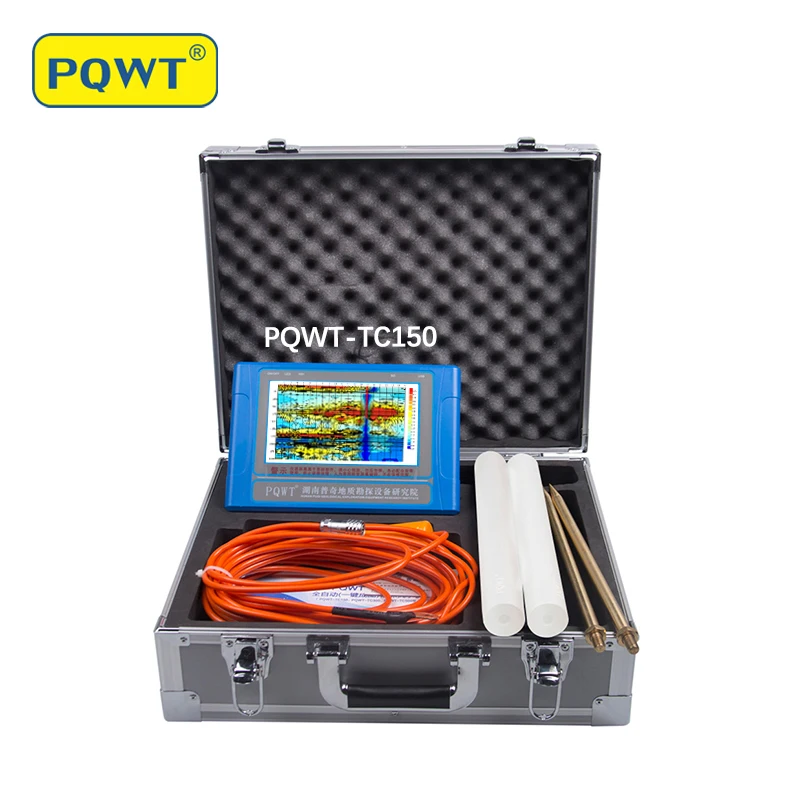 

Best Seller PQWT TC150 Water Detection Machine 150m Underground Water Finder Groundwater Detector