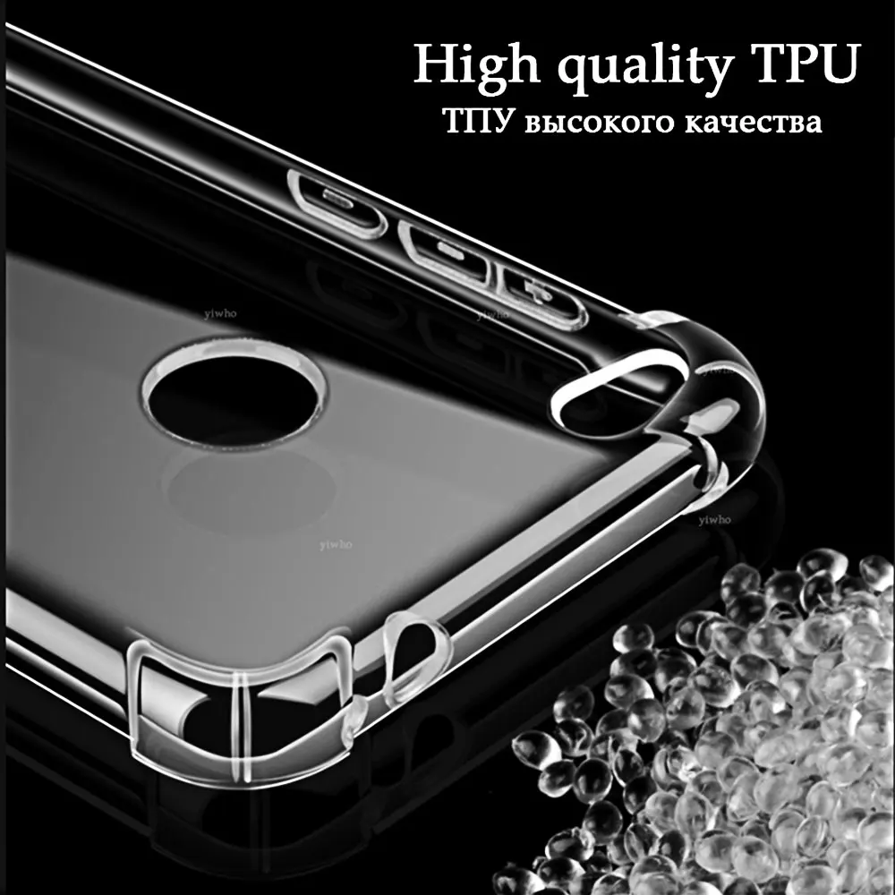 Luxury Clear Transparent TPU Phone Case - Premium Back Cover