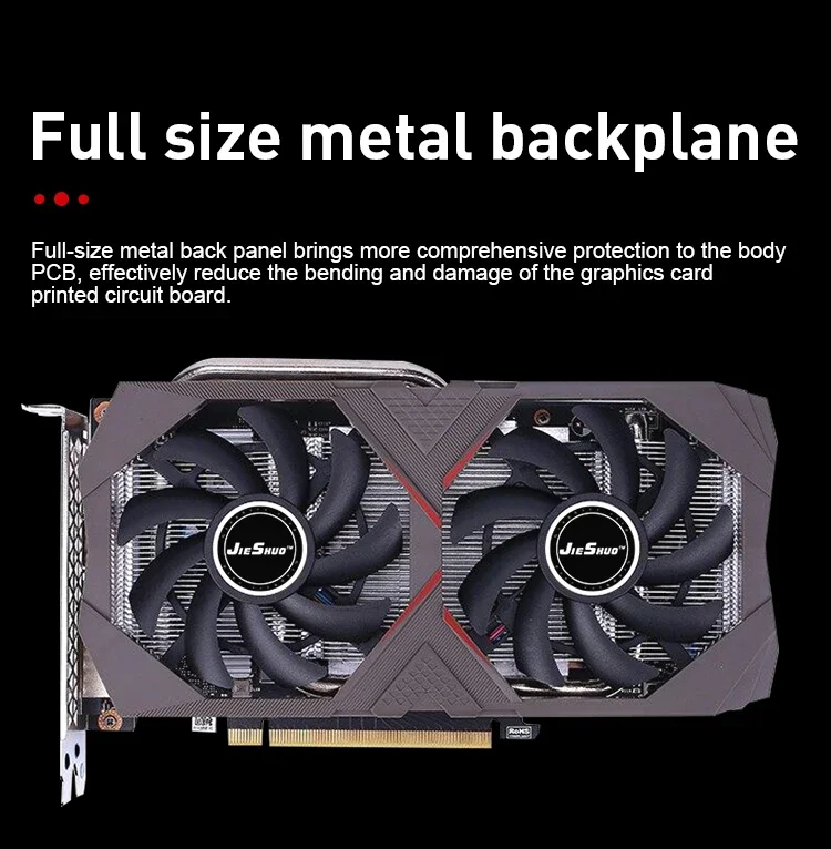 JIESHUO NVIDIA GTX 1660 Super 6GB Gaming Graphics card GDDR6 192-bit GPU  8PIN gtx1660 Super 6g PC Desktop Video Office 1660 gtx - AliExpress