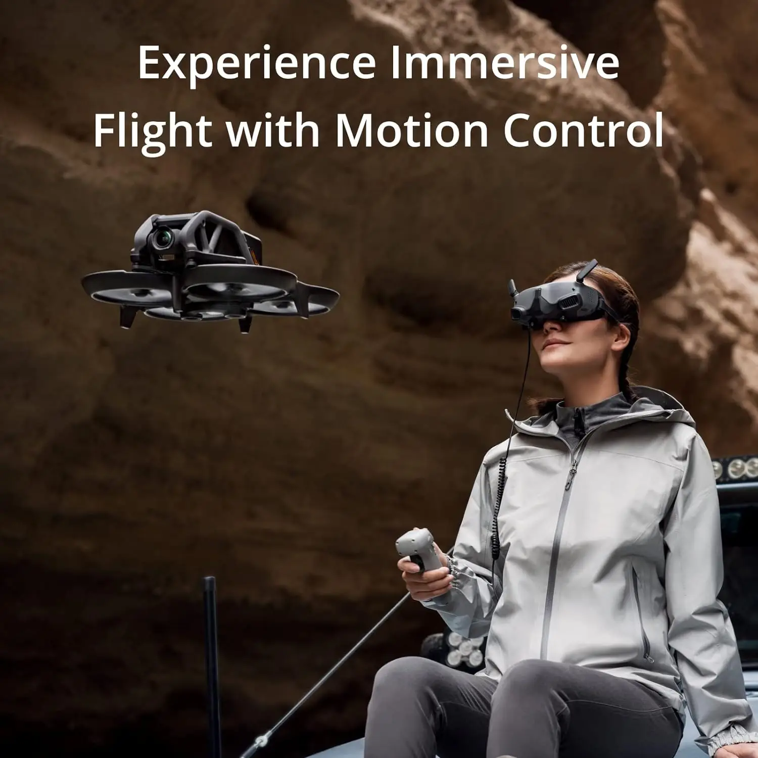 DJI AVATA   FPV , 4K HD ī޶, ʱ 155  FOV, 緯  , HD  