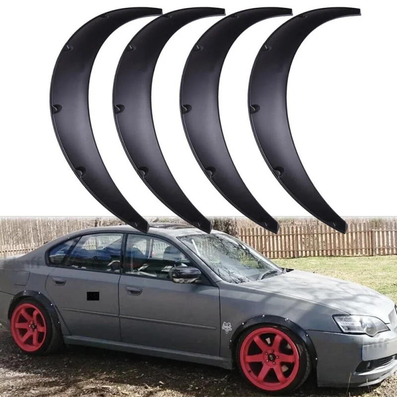4.5"; Fender Flares Extra Wide Body Kit Wheel Arches For Subaru Legacy