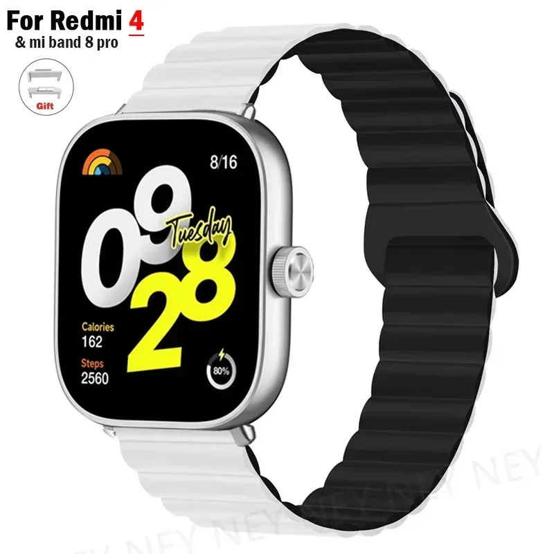Magnetic Silicone Loop Watchbands - Sport Wristband Bracelet Accessories
