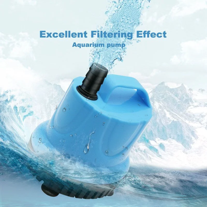 Fish Tank Submersible Water Pump Quiet Submersible Water Fountain Pump For Aquarium Fish Pond Tank Filtration 5W/15W/35W/55W
