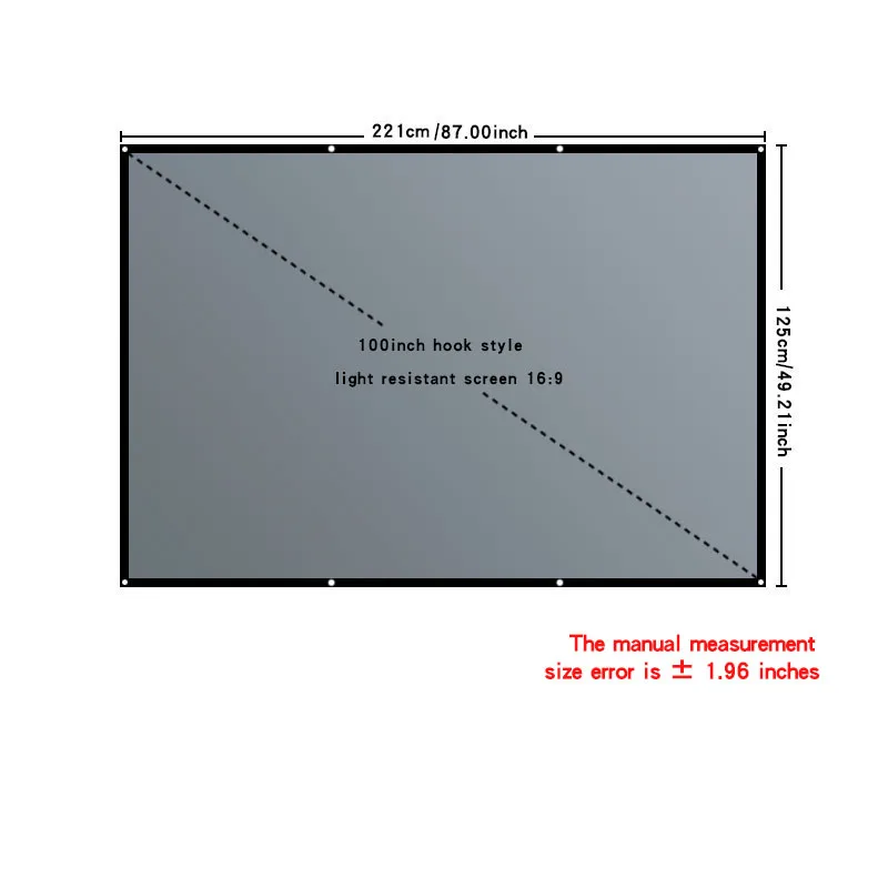 جهاز عرض الأعمال للمكتب المنزلي، شاشة سينمائية محم...