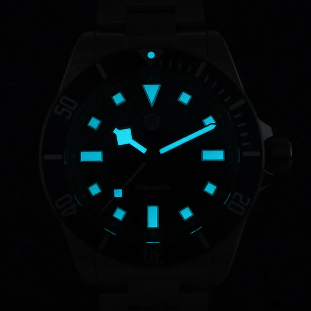 Watchdives WD1969 プロ ステンレススチール ウォッチ VH31