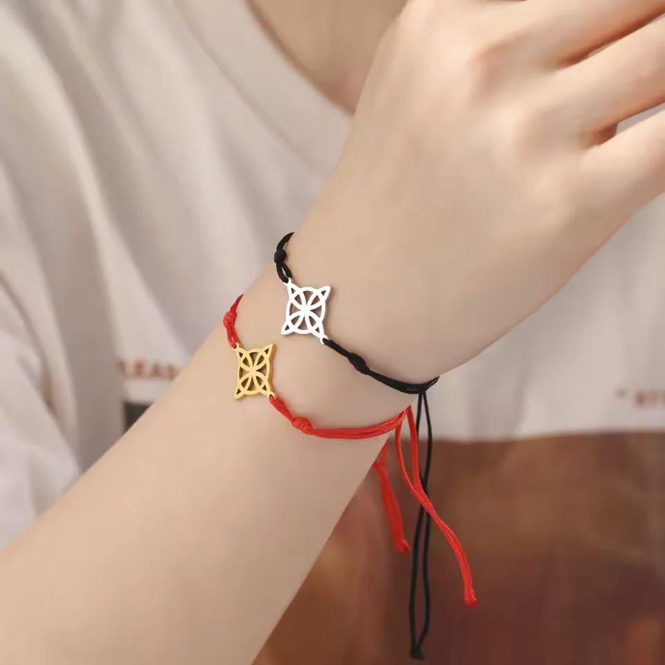 Lucktune Vintage Hexenknoten-Brosche für Damen und Herren, Edelstahl, Hexerei, Glück, magischer Knoten, Schutz, Anstecknadeln, Schmuck, Geschenk – Detail 6