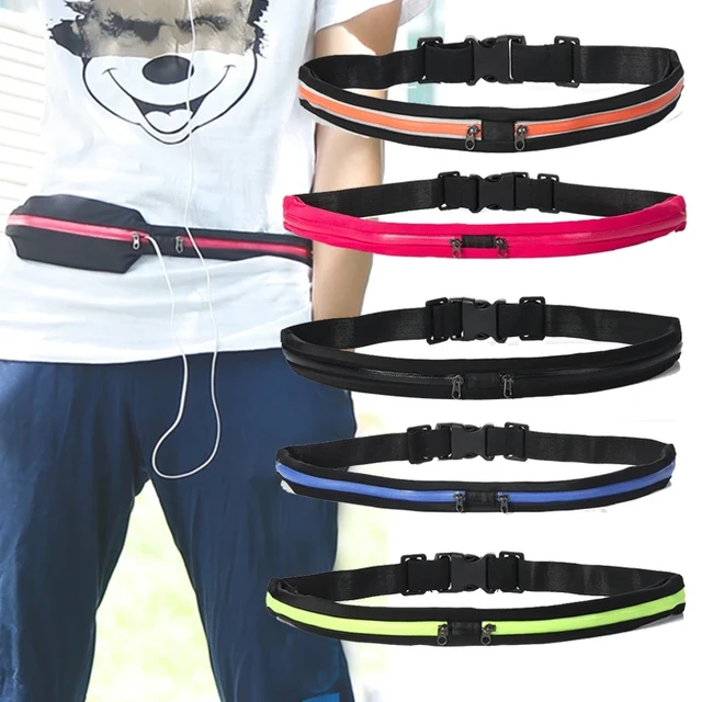 Running Waist Pack Double Pocket Waterproof Phone Belt Nylon Casual Small Fanny Bag Traveling Cycling Hiking Sport Gym Shopping Running Waist Pack Double Pocket Waterproof Phone Belt Nylon Casual Small Fanny Bag Traveling Cycling Hiking Sport Gym Shopping