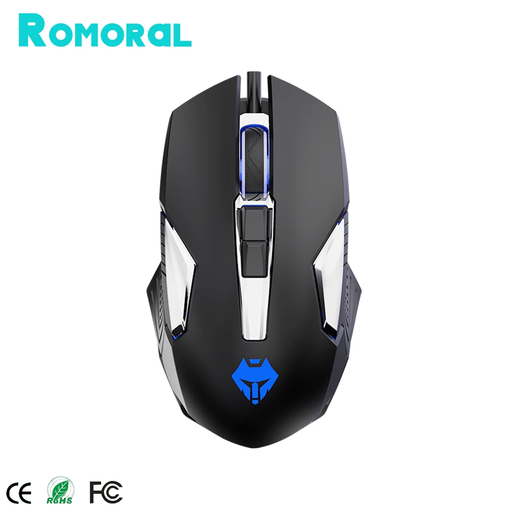 

Ergonomic Wired Gaming Mouse 7 Programmable Buttons LED 3200DPI USB Computer Mouse Gamer Breathing RGB Mice For PC Laptop
