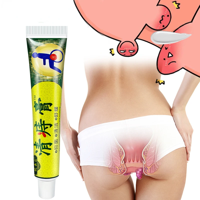 1Pcs Chinese Medical Hemorrhoids Ointment Relief Anal Pain Swell Bleed Treat Anal Fissure Internal And External Piles Cream S051