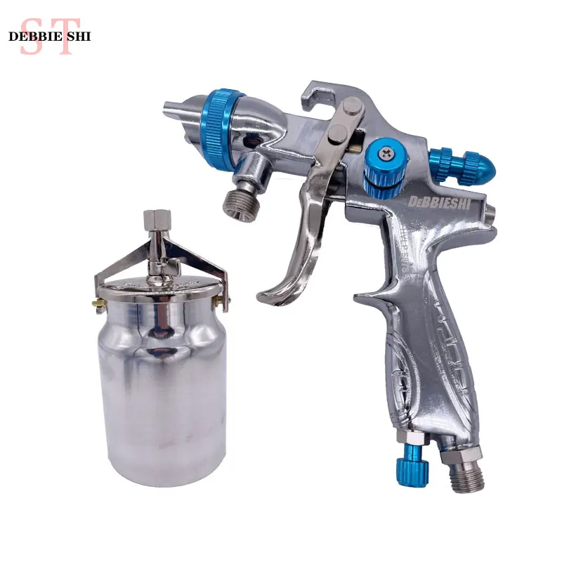 

High Quality 1.4MM Spray Gun DEBBIE SHI 887G Painting Gun Hot Sale 1.7MM Nozzle Water Based Air Spray Gun Airbrush Paint Guns