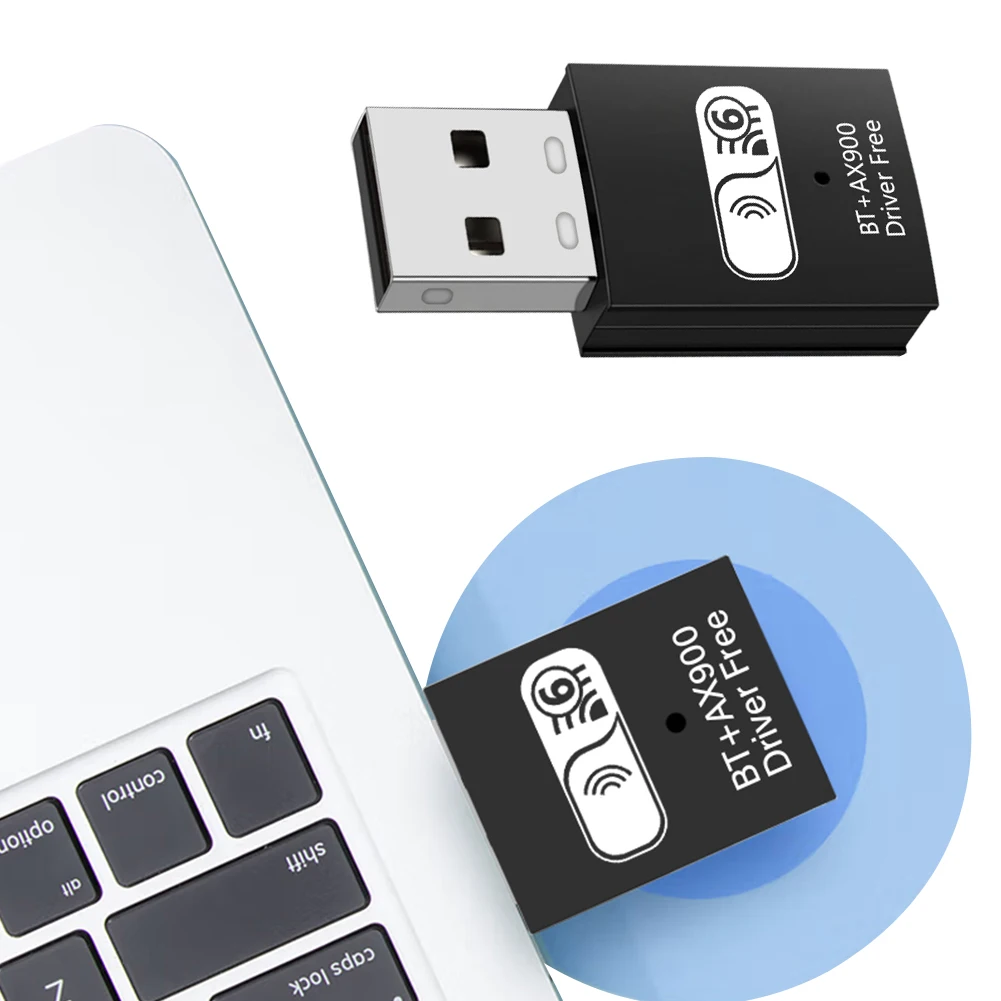 BT5.4 USB WiFi 어댑터 듀얼 밴드 2.4G & 5G 무선 네트워크 카드 가..