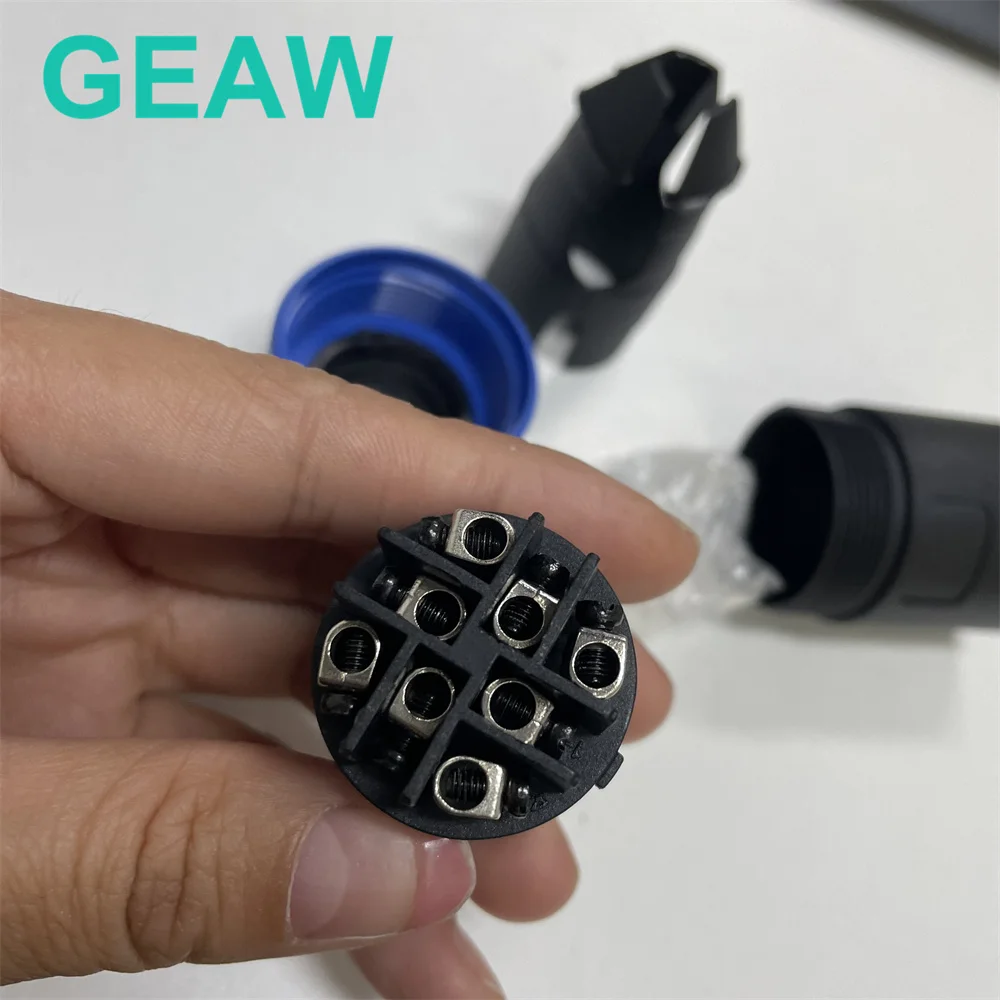 Connettore XLR 3 Poli Maschio Pannello, Contatti A Saldare, Compatibile D Size, IP67 - Foto 9