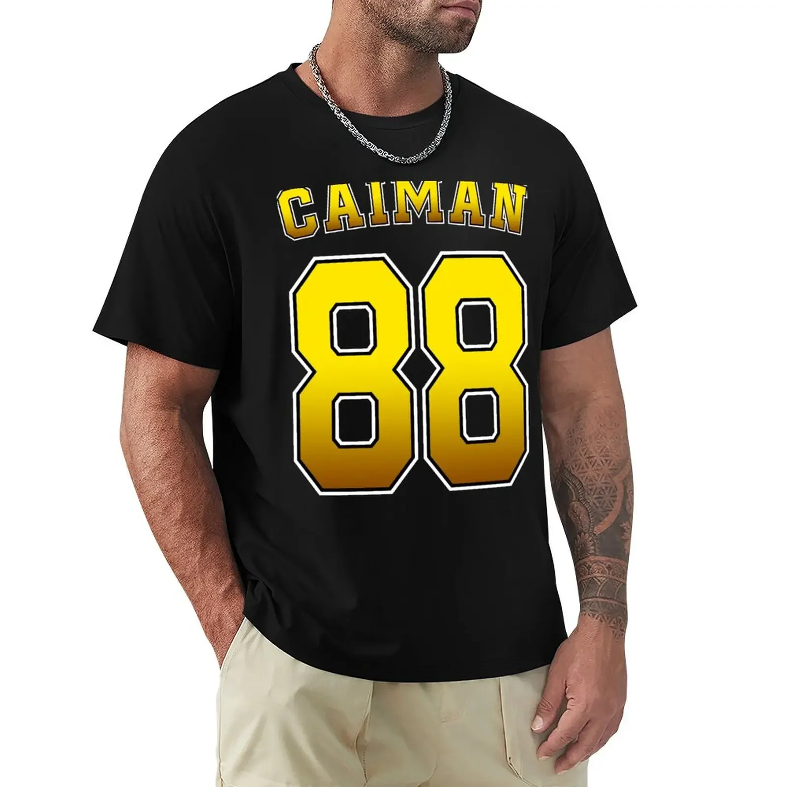 

Caiman T-Shirt blacks heavyweights t shirts for men graphic heavyweights tops men t shirts