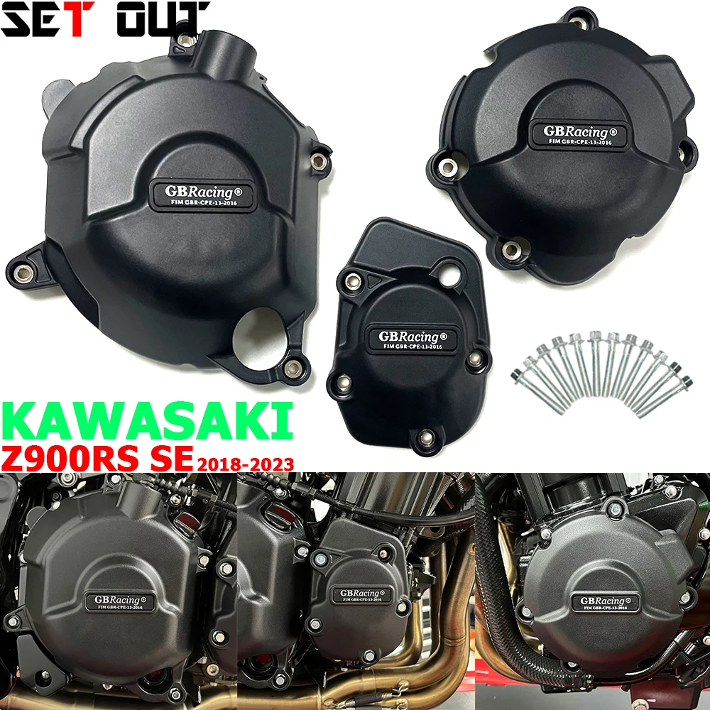 

Аксессуары для мотоциклов KAWASAKI Z900RS SE2018 2019 2020 2021 2022 2023 защита сцепления переменного тока GB крышка гоночного двигателя
