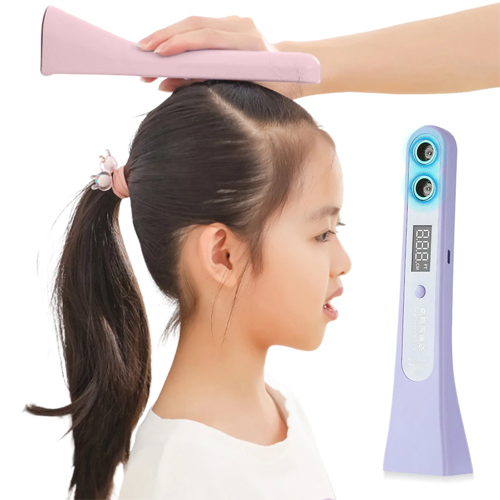 Height Measuring Ruler Ultrasonic Digital High Accuracy Portable Device Electronic For Children