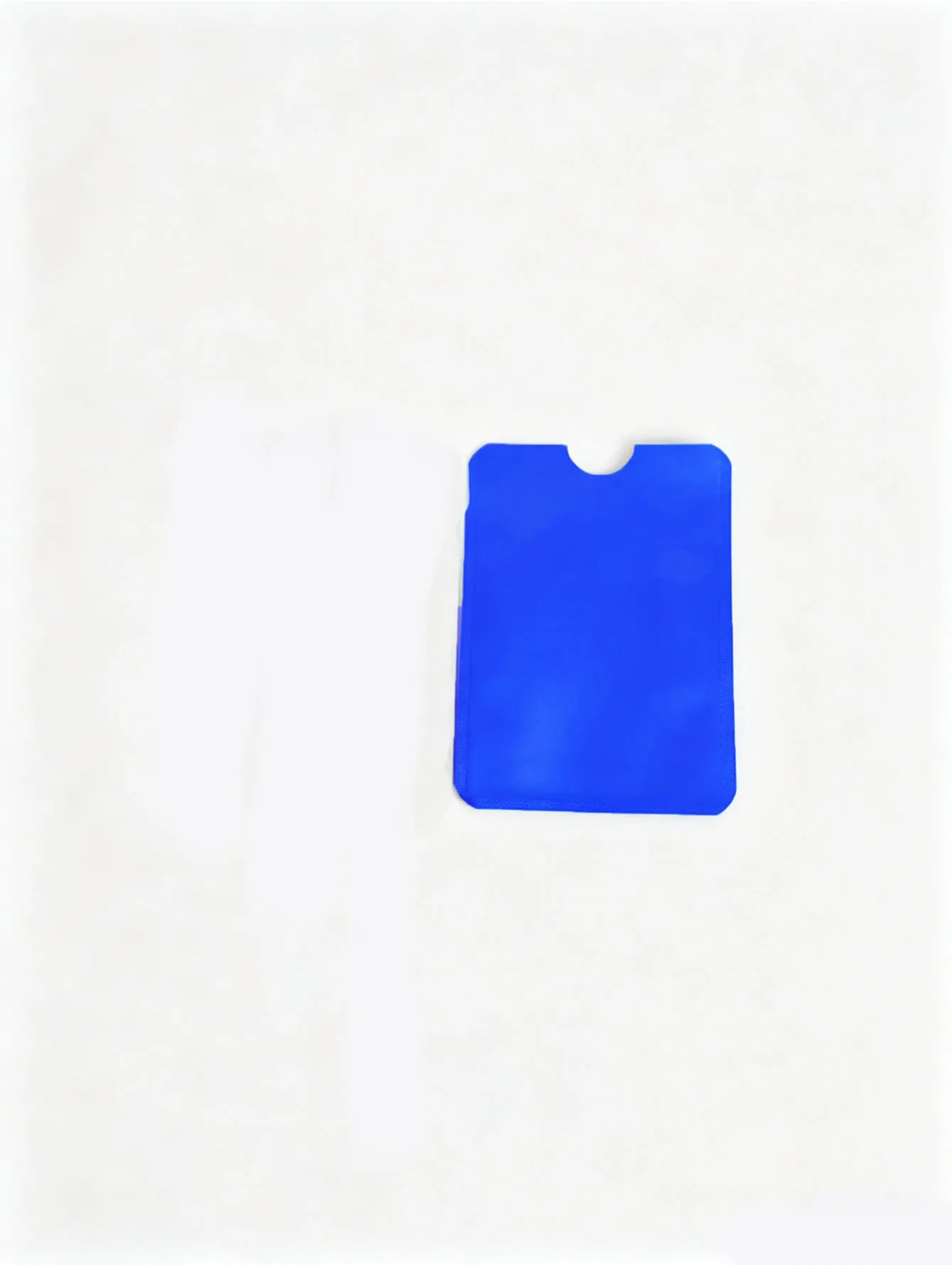 5개입 단색 RFID 차단 카드 커버 - 도난 방지, NFC 차단 ID 및 신용 카드 보호기, 카드 보호 커버