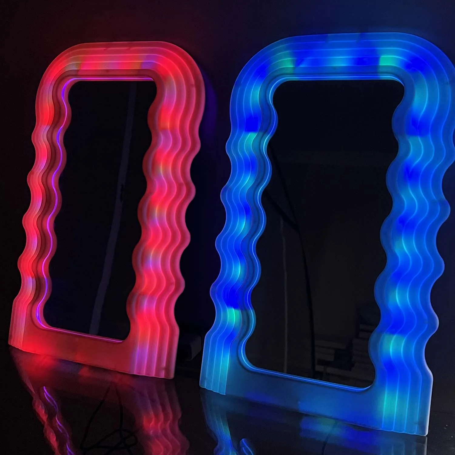 Glass Modern Mirror Led Make Up Home Adjustable Bedroom Luxury Mirror Men Aesthetic Decoracion De Hogar Housewares