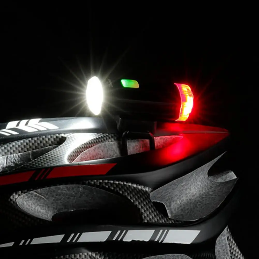 

2 In 1 Durable Bicycle Light Anodized Coating Corrosion-resistant 100 Lumens Professional Bike Tail Lamp for Night