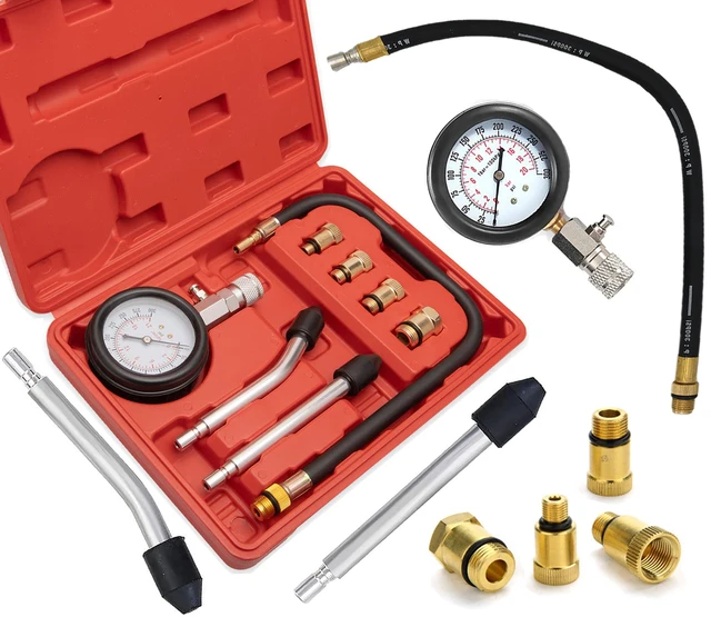 Kit de Test professionnel, Compression de cylindre, moteur à essence,  ensemble d'outils de Diagnostic automobile pour voiture et camion -  AliExpress