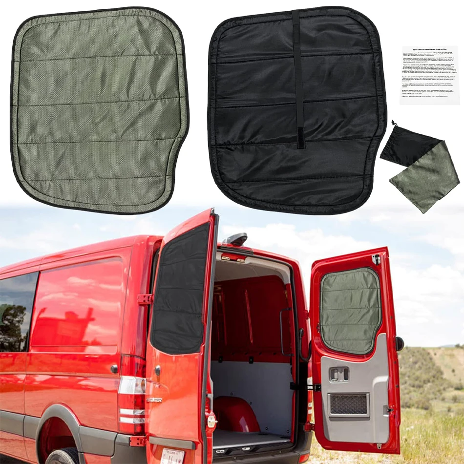 TML-Insulated-Blackout-Rear-Door-Covers-Windows-Covers-for-Mercedes ...