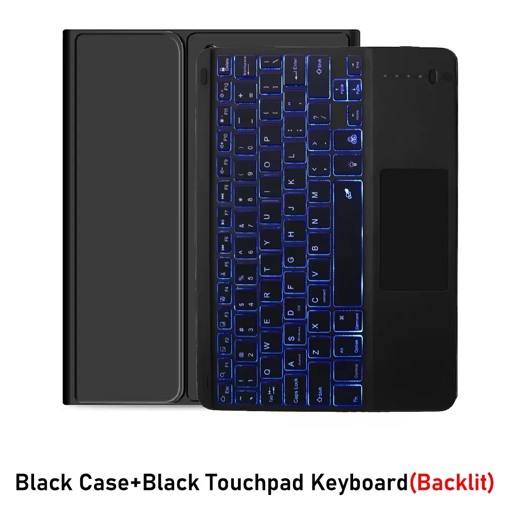 Premium Keyboard Case with Detachable PU Leather Cover