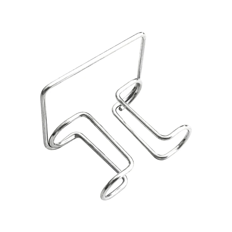 Soporte para rollo de Algodón Dental de 4 piezas, Clip de acero inoxidable para suministros de laboratorio Dental, herramienta aisladora de orto para clínica, Clip para rollo de algodón Autoclavable