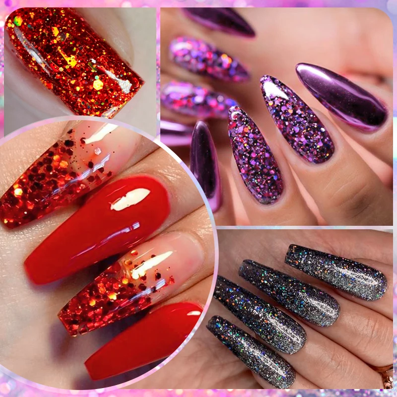 Mtssii Nail Acrylic Powder and Liquid Monomer Nails Art Decoration For Manicure Crystal Nail Glitter 3D Nail Tips Carving Tools 3