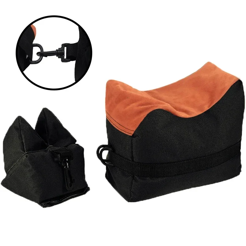 Accessori per la caccia Panca per bersaglio per fucile anteriore e posteriore Borsa per supporto non riempita Accessori per pistola Set di borse per poggia pistola da tiro - immagine 4