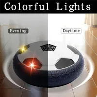 Floating Football Children Toys Electric Floor Games with LED Light Music Party Games Parent-child Interactive Sports Toy Gift 1
