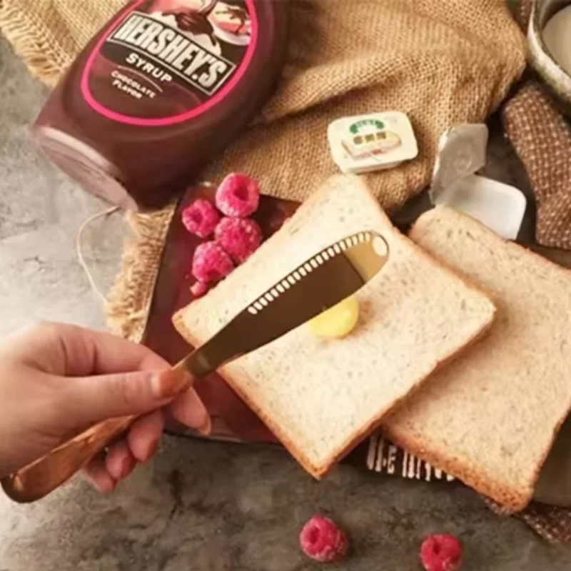 Stainless Steel Multi-Functional Butter and Cheese Spreader Knife