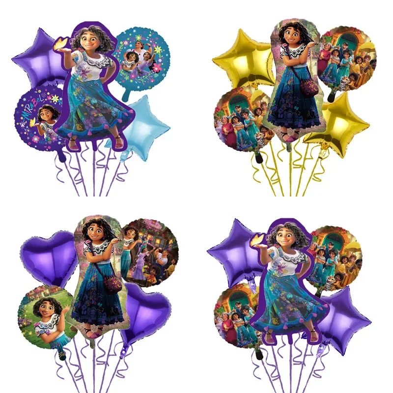 Disney Mirabel Encanto Festa Di Compleanno Decorazione Tema Anime Magic Full House Series Nuovo Set Di Palloncini