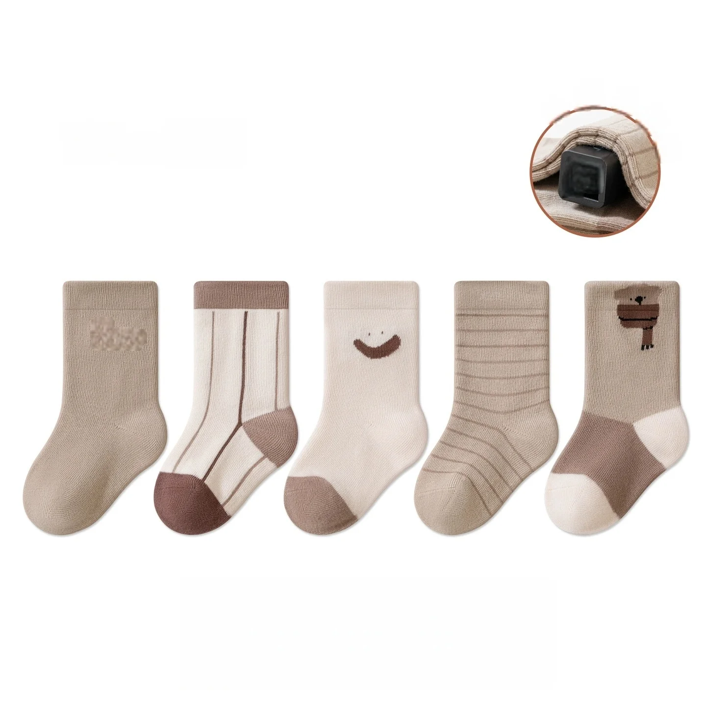 New 5Pairs/lot Infant Baby Socks Winter Autumn Baby Socks for Girls Cotton Newborn Baby Boy Socks Toddler Baby Boys Accessories