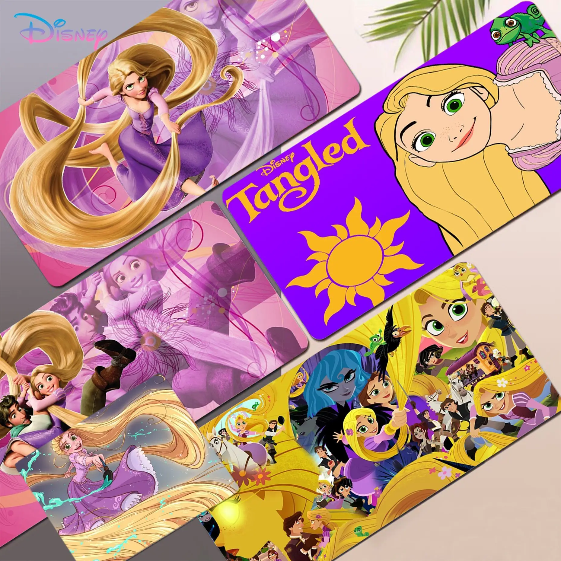 

Disney isney Tangled Kawaii Mousepad New Gamer Speed Mice Retail Small Rubber Mousepad Size for Game Keyboard Pad