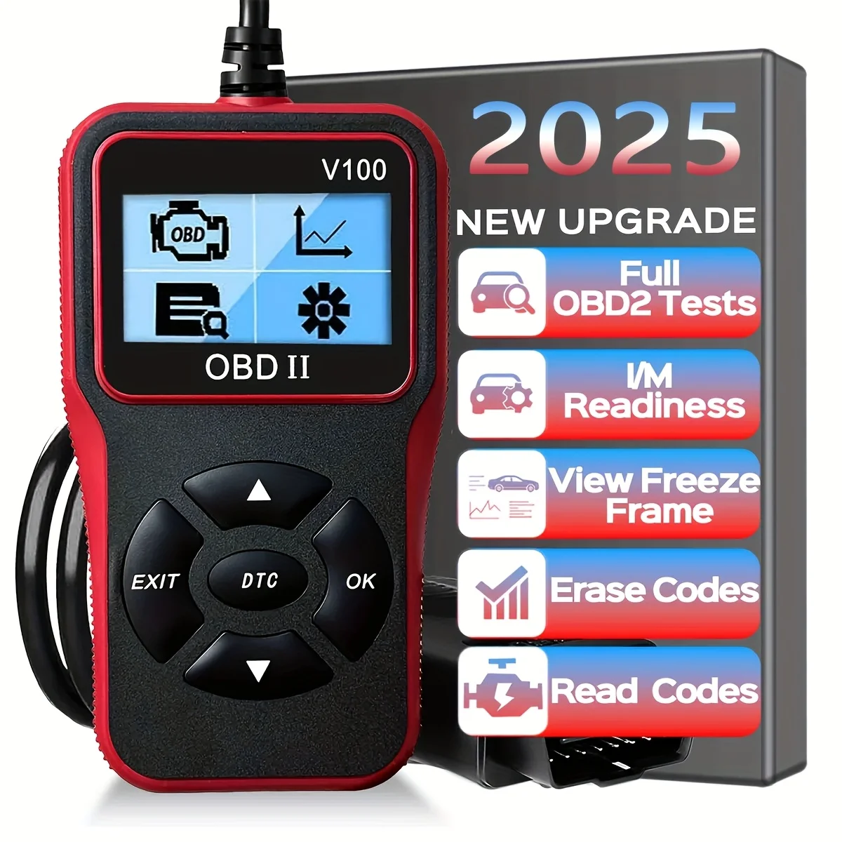 Automotive OBD2 Diagnose Scanner Code Reader Engine Fault Code Reader Scanner Ca