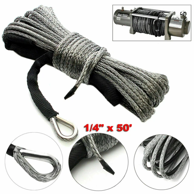 10mm Synthetic Winch Rope(26m) For Recover