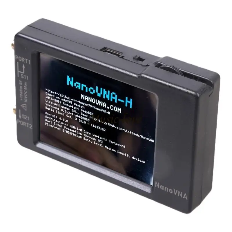 NanoVNA 2.8인치 화면 휴대용 벡터 네트워크 분석기 HF/VHF/UHF 분석기 203A