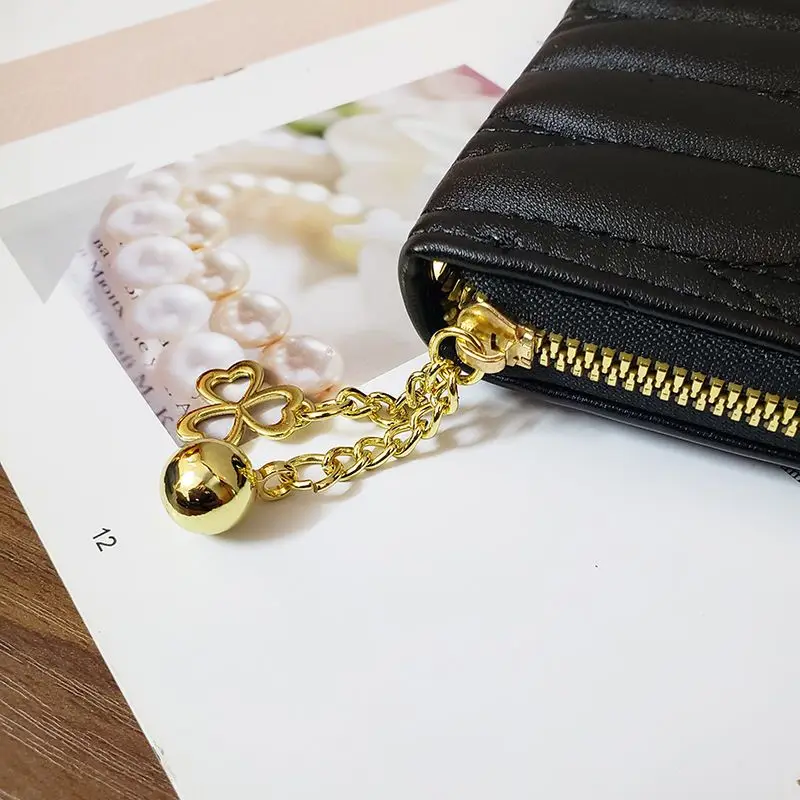2024 New Lingplaid Women's Wallet Women's Long Versatile Wallet Fashion Card Bag Handbag Money Clip Zipper Wallets
