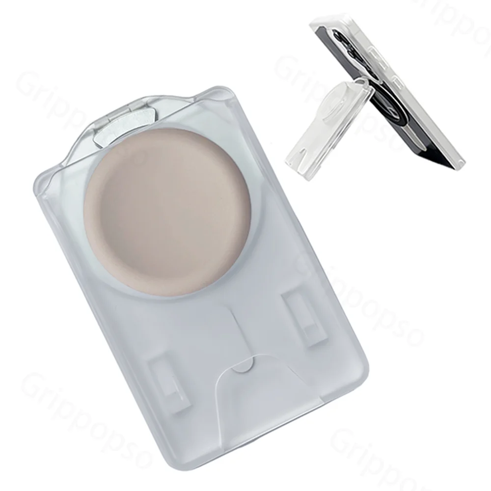 Enhanced Magnetic Wallet Phone Card Holder with Adjustable Stand