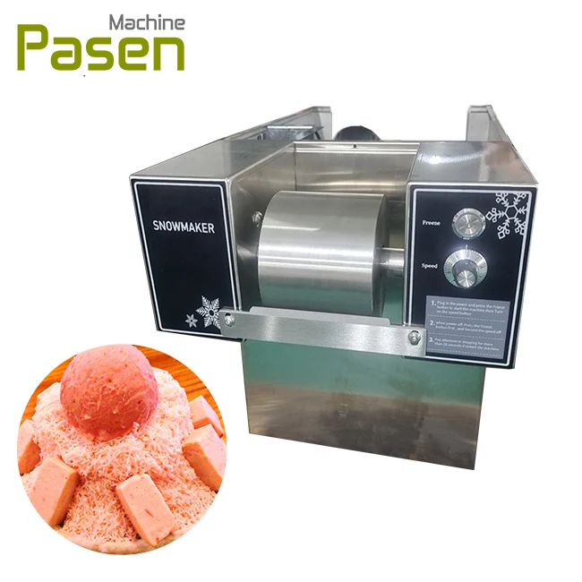 120kg/h Portable Ice Maker Ice Shaver Machine Flake Snow Ice Shaver Machine 4