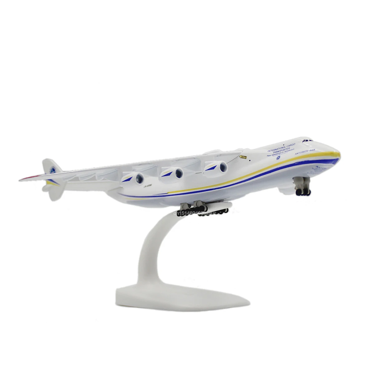 20cm Diecast Antonov An-225 Mriya Airplane Model - 1/400 Scale Collectible Gift