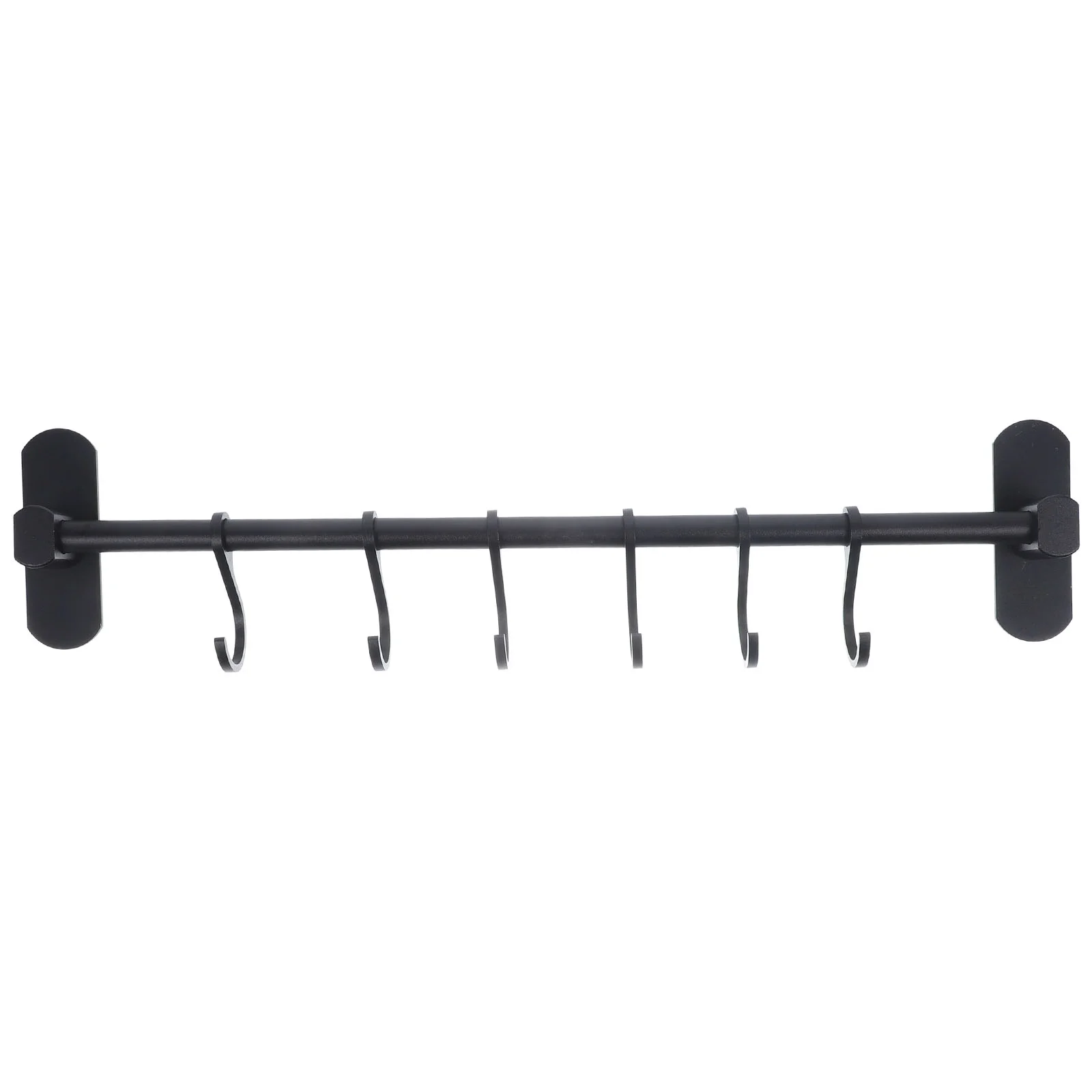 

Hanging Utensil Rack Kitchen Gadget Holder Movable 6-Hook Kitchen Storage Hanger