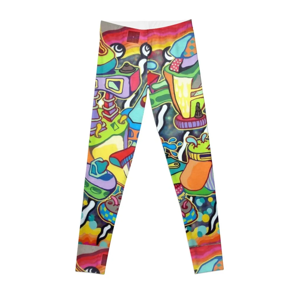 

Modern Art, Graffiti, Design Leggings Golf wear Women's fitness fitness set gym Womens Leggings