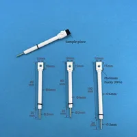 JJ110 upgrade platinum plate electrode clamp platinum working electrode clamp Pt working electrode clamp 1