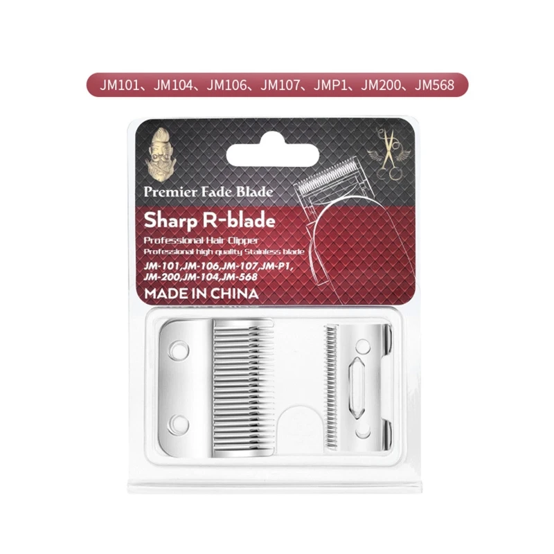 2hole Cordless Clipper Blade Cutter Replacement Stagger Tooth Clipper Replacement Ceramic