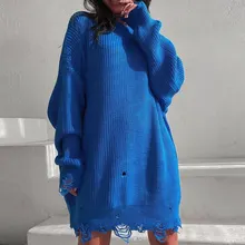 

2021 Women Oversized Sweater Knitted Green O Neck Long Sleeve Pullover Tops Casual Party Sexy Club Sweaters Dresses Women